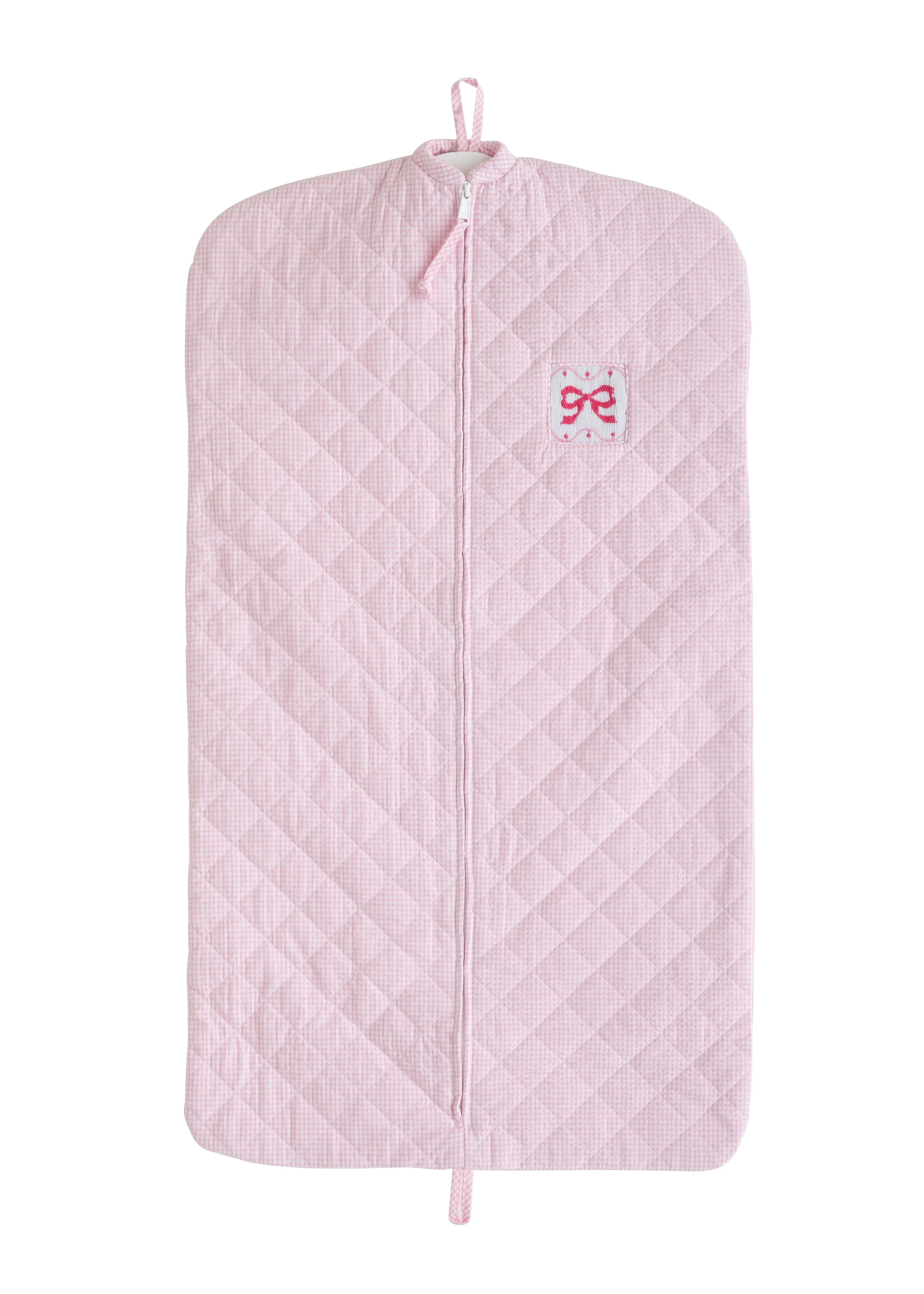 Quilted Luggage - Pink Bow