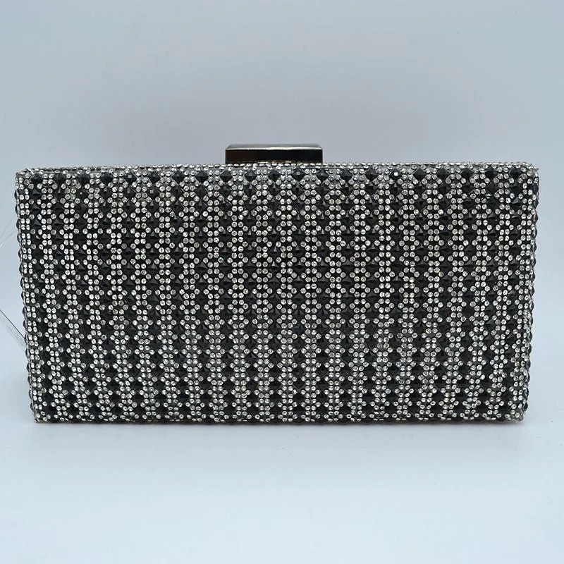 "Beth" Rectangular Jeweled Clutch