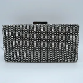 "Beth" Rectangular Jeweled Clutch