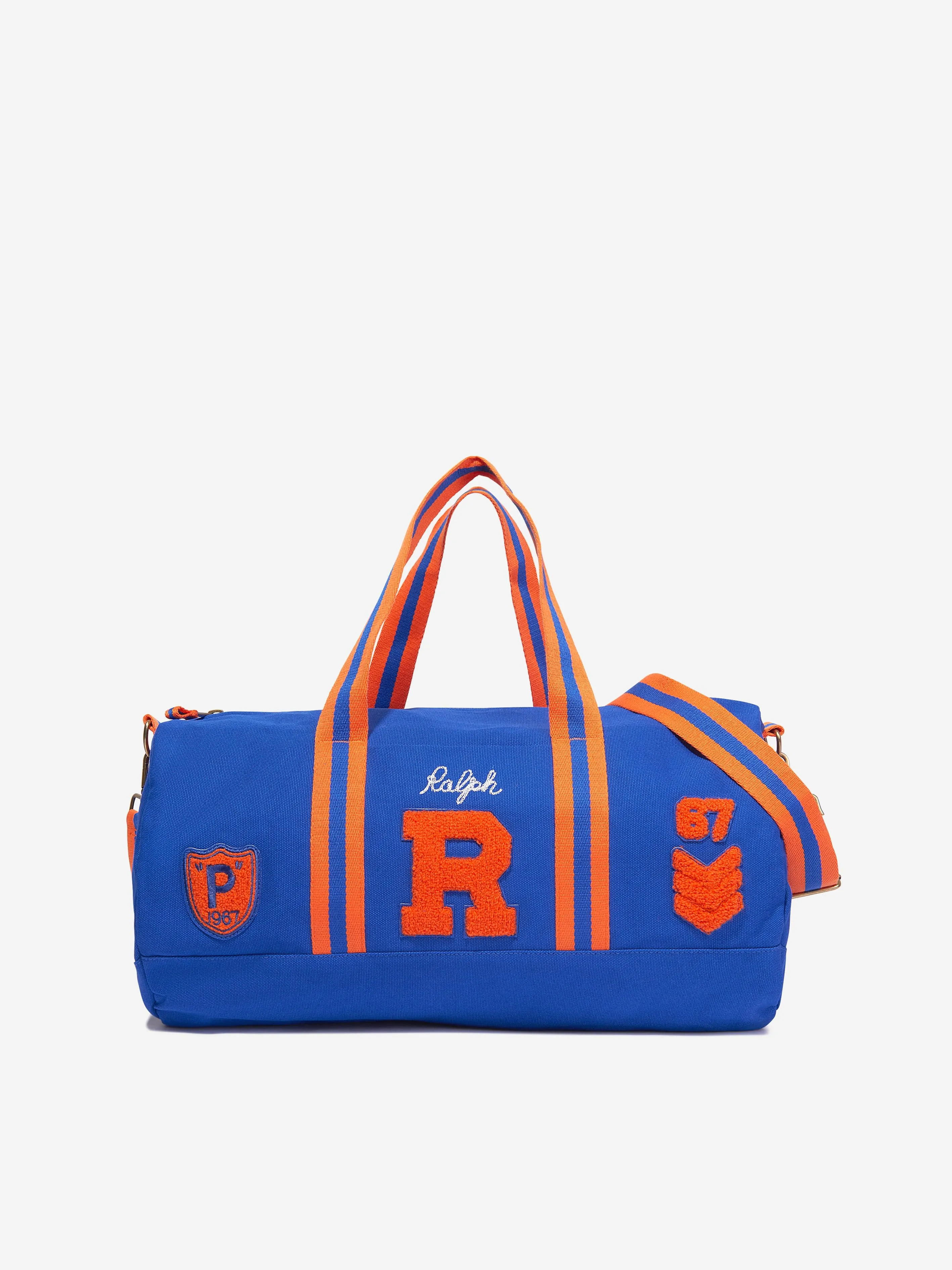 Ralph Lauren Kids Varsity Duffle Bag in Blue (47cm)