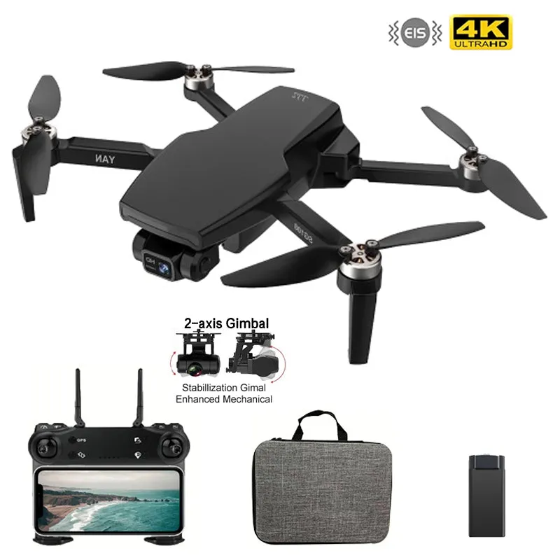 RC Drone ZLL SG108 PRO 5G WIFI GPS 4K HD Camera 2-axis Gimbal Brushless  Quadcopter