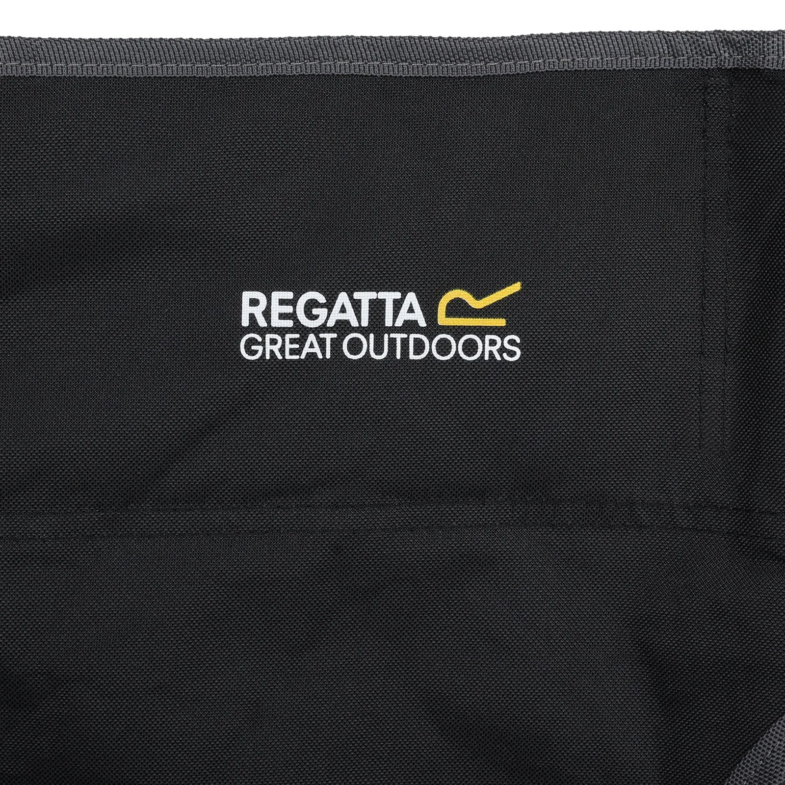 Regatta Isla Double Foldable Lightweight Camping Chair With Storage Bag - Black