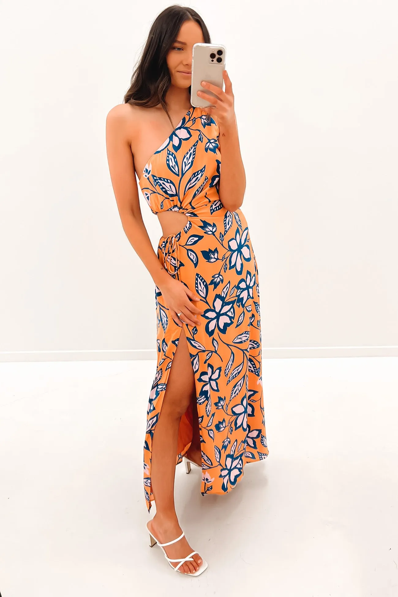 Remeny Maxi Dress Tangerine