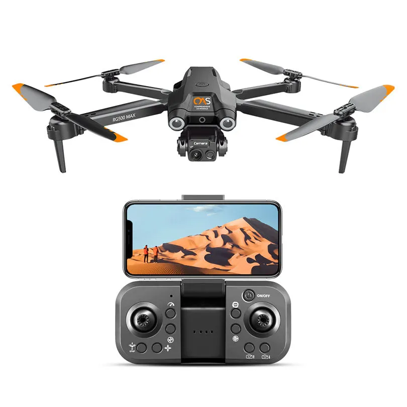 RG500 MAX RC Drone Brushless 4K Camera ESC WIFI FPV Three-Sided Obstacle Avoidance Folding Quadcopter