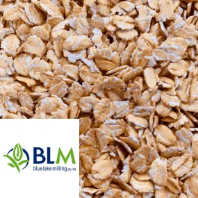 Rolled Wheat - Blue Lake Milling (AUS) - 1kg bag