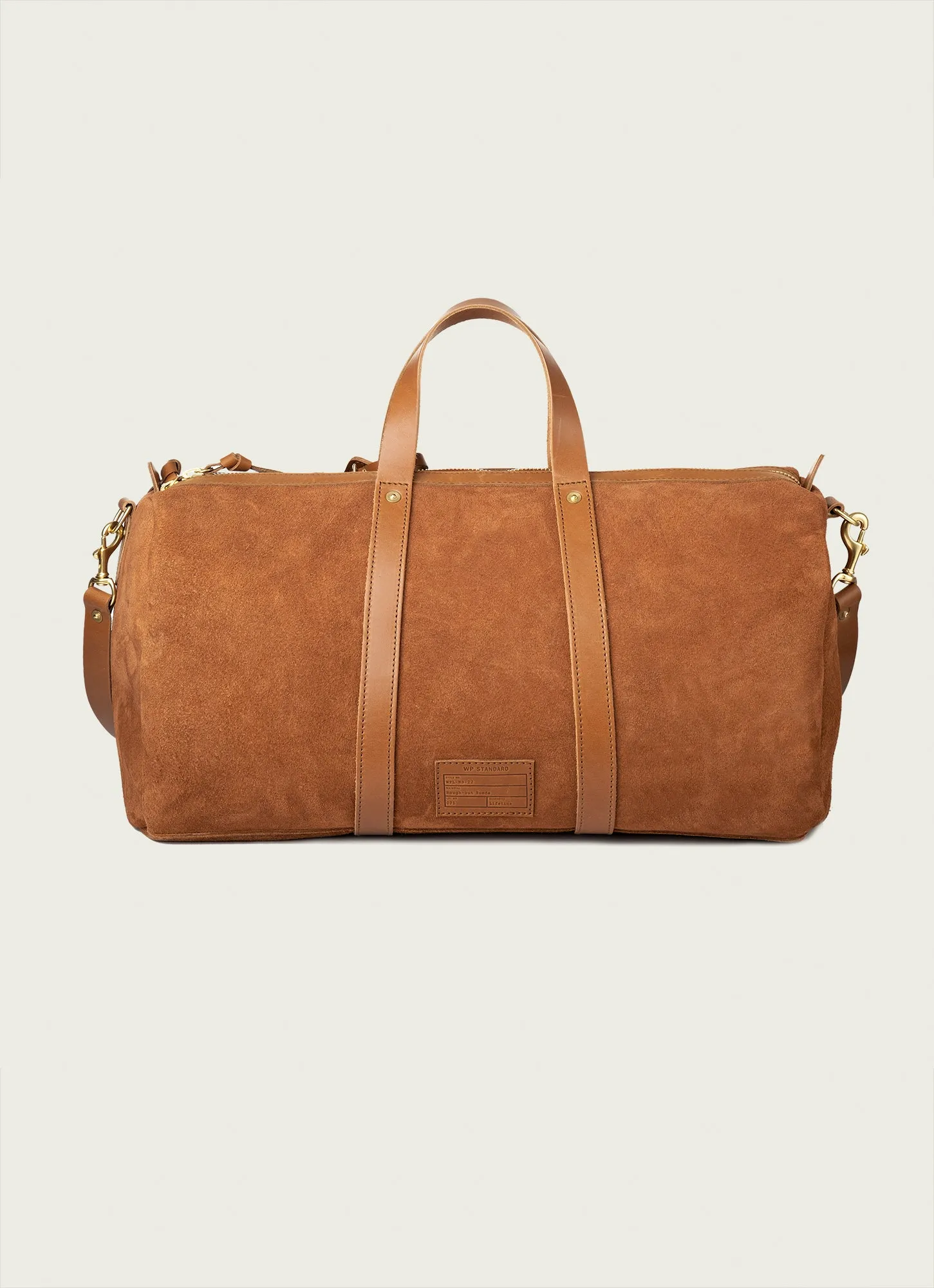 Rough-out Suede PanAm Duffle Bag