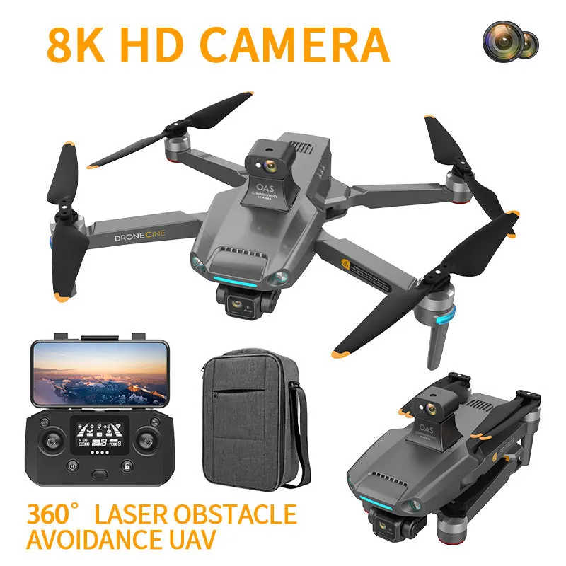 S808 Pro 4K Drone 3-axis Gimbal HD Camera 8K GPS 5G Wifi FPV 5KM Aerial Photography Brushless Obstacle Avoidance Quadcopter