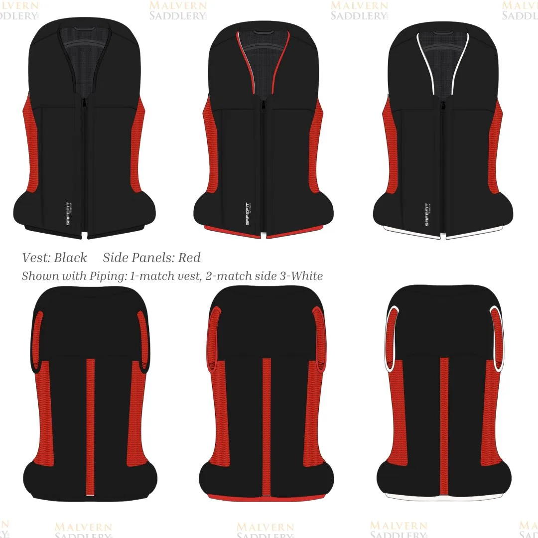 Safefit Airbag Vest - Black/Custom