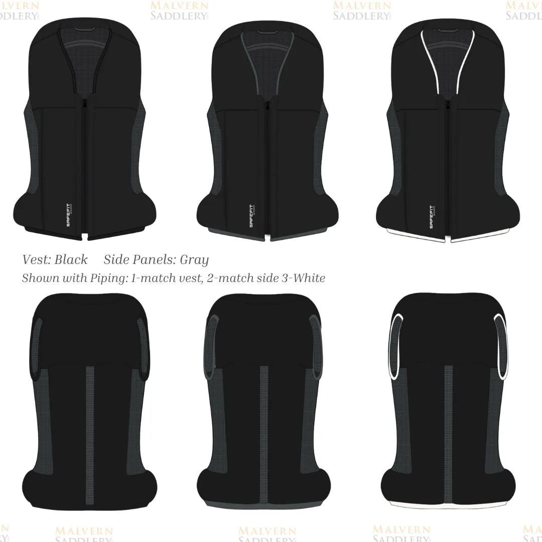 Safefit Airbag Vest - Black/Custom