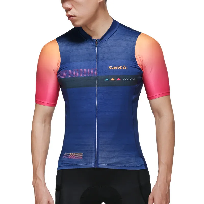 Santic OEM Custom Summer Pro Cycling Short Sleeve Suit