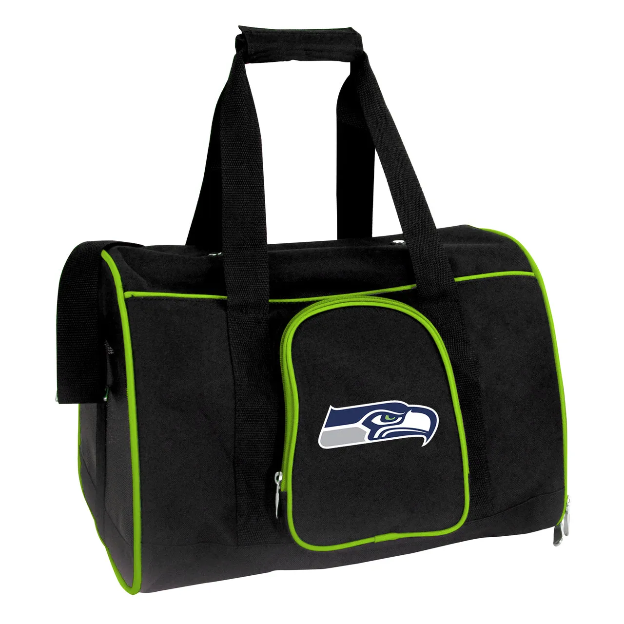 Seattle Seahawks 16" Premium Pet Carrier in Green