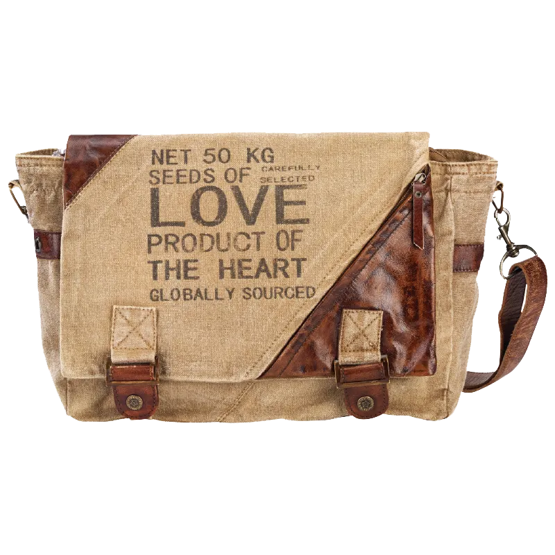 Seeds of Love Messenger Bag