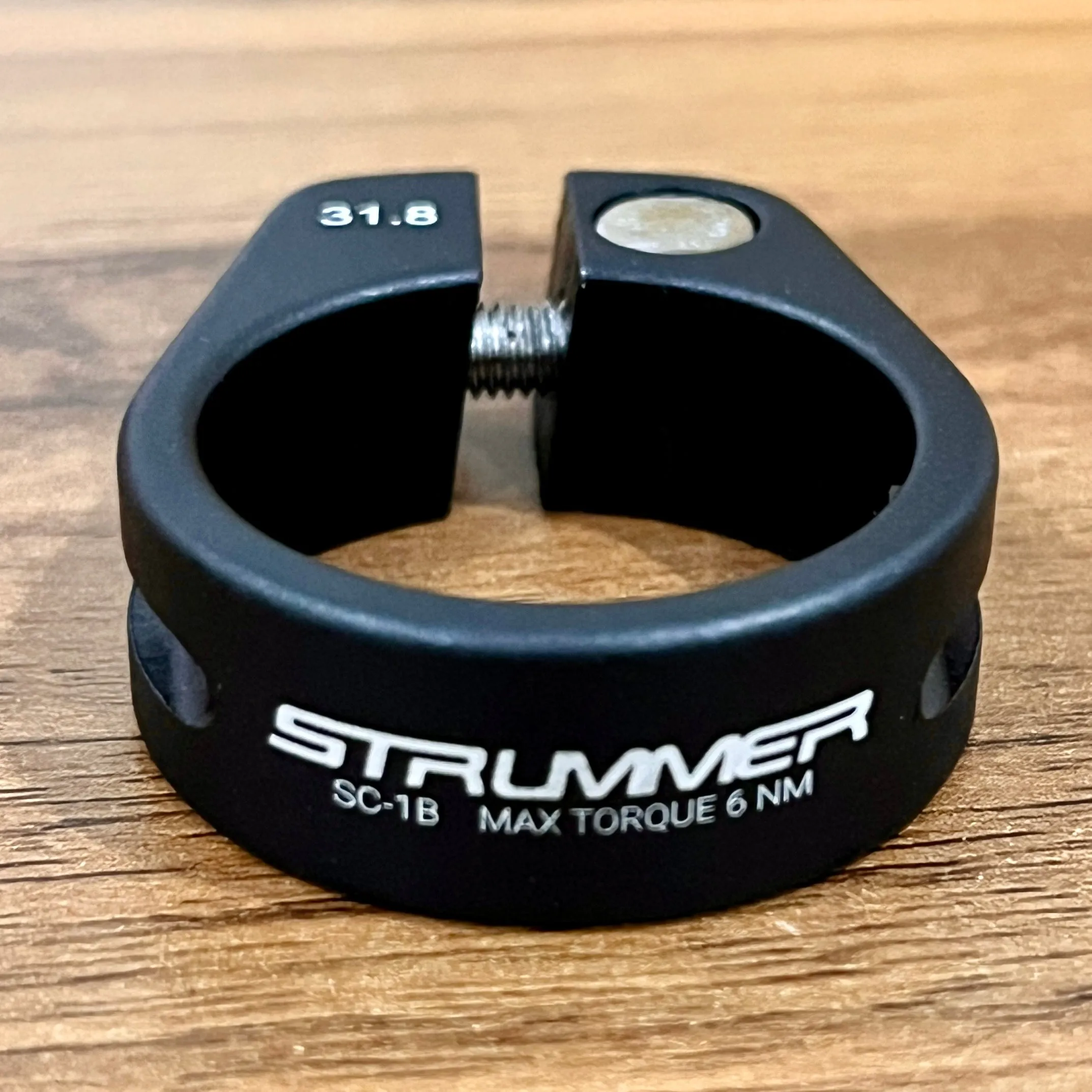 Strummer SC-1B Single Bolt-On Seat Clamp (31.8/34.9)