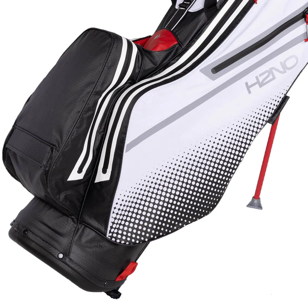 Sun Mountain H2NO LiteSpeed Waterproof Stand Bag - Black/White/Red