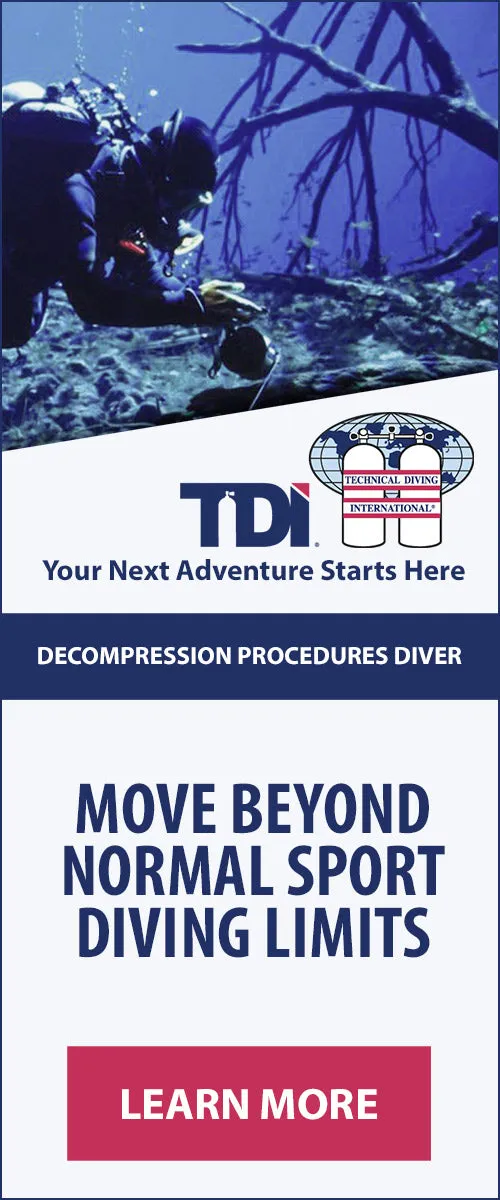 TDI Advanced Nitrox & Decompression Procedures