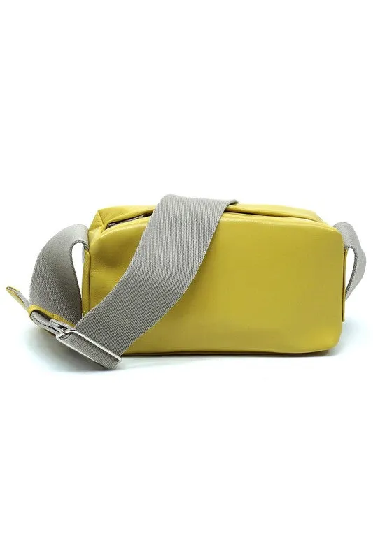 TEEK - Wide Guitar Strap Boxy Crossbody Bag