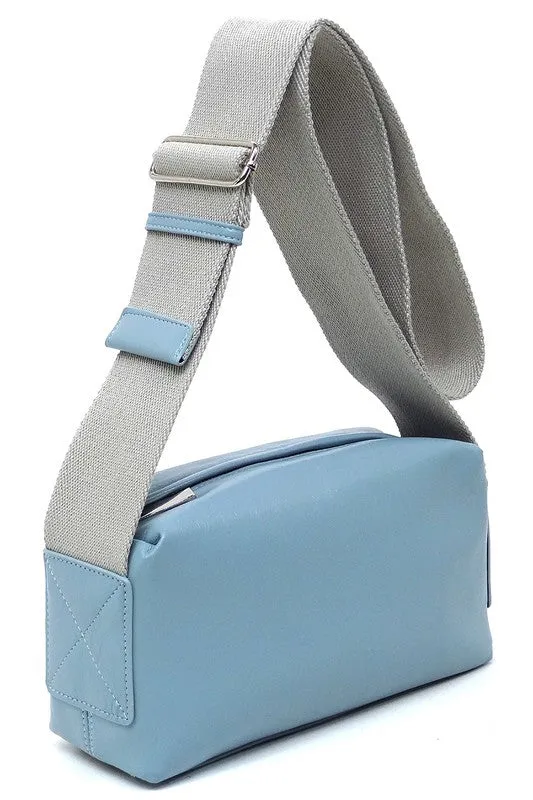 TEEK - Wide Guitar Strap Boxy Crossbody Bag