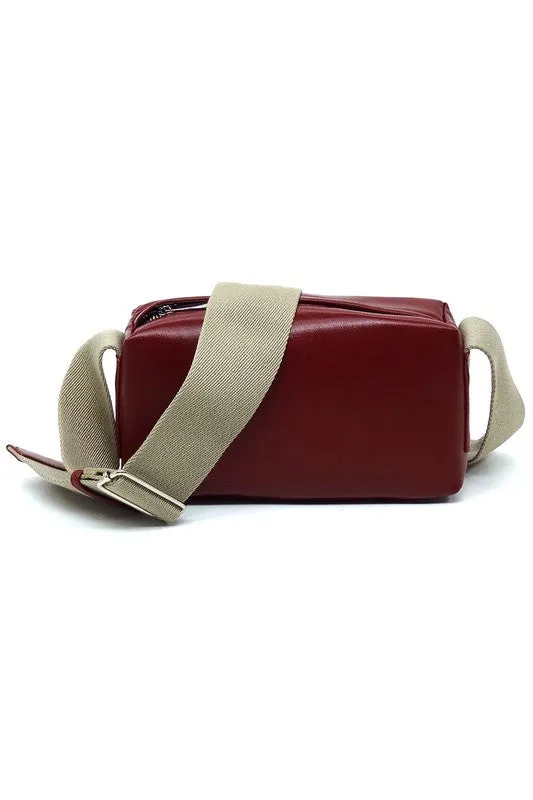 TEEK - Wide Guitar Strap Boxy Crossbody Bag