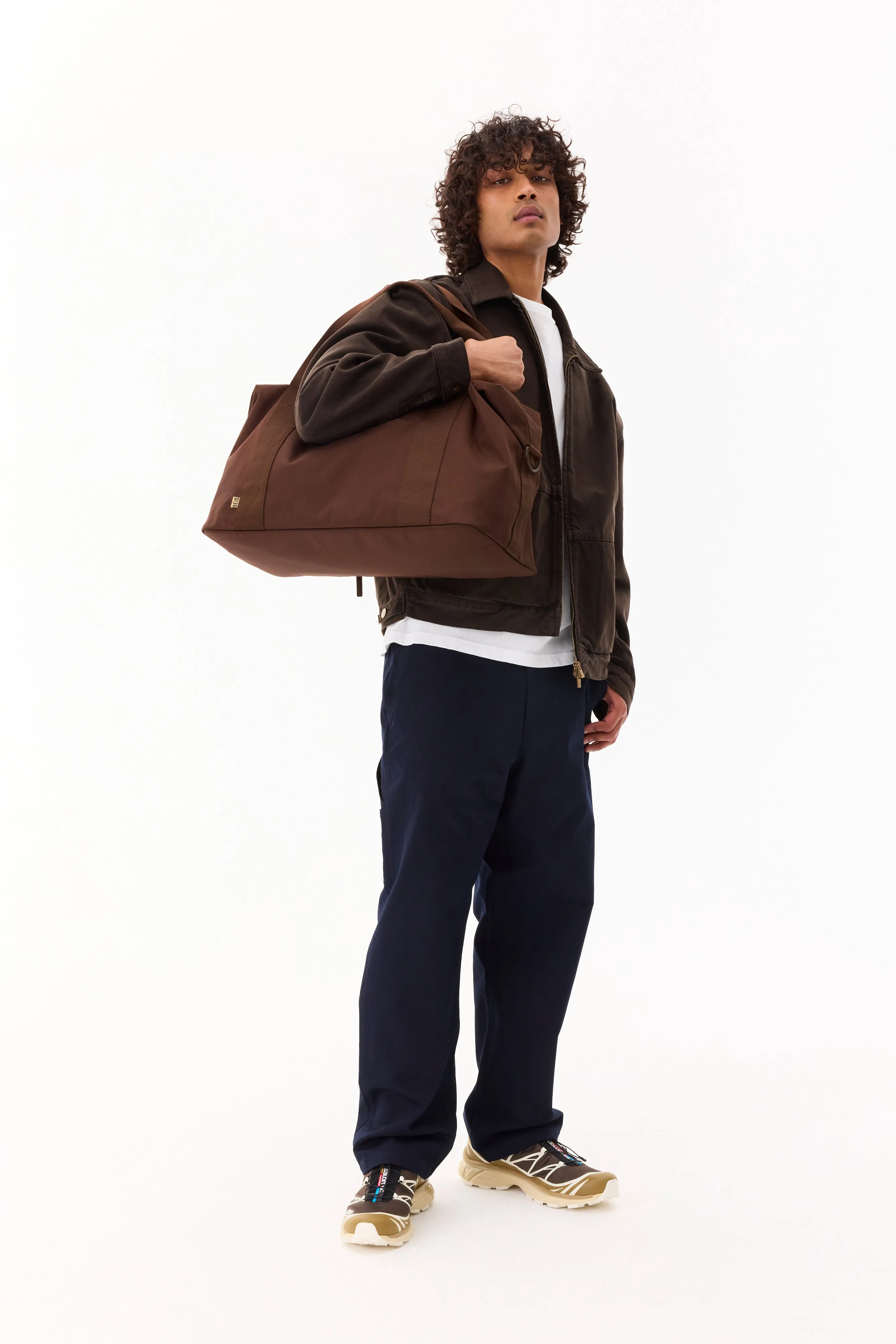 The BÉISics Duffle in Maple