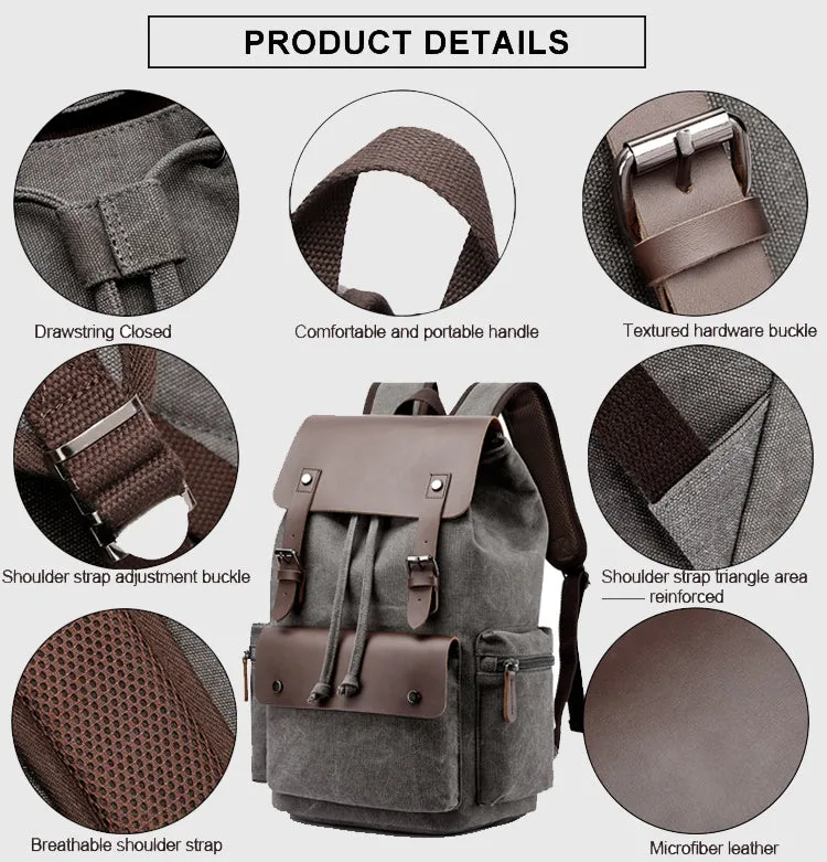 The Bjørn Original Canvas Backpack