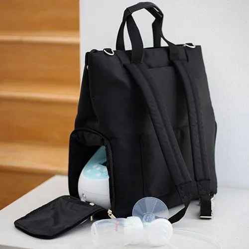 The Pumping Backpack in Black