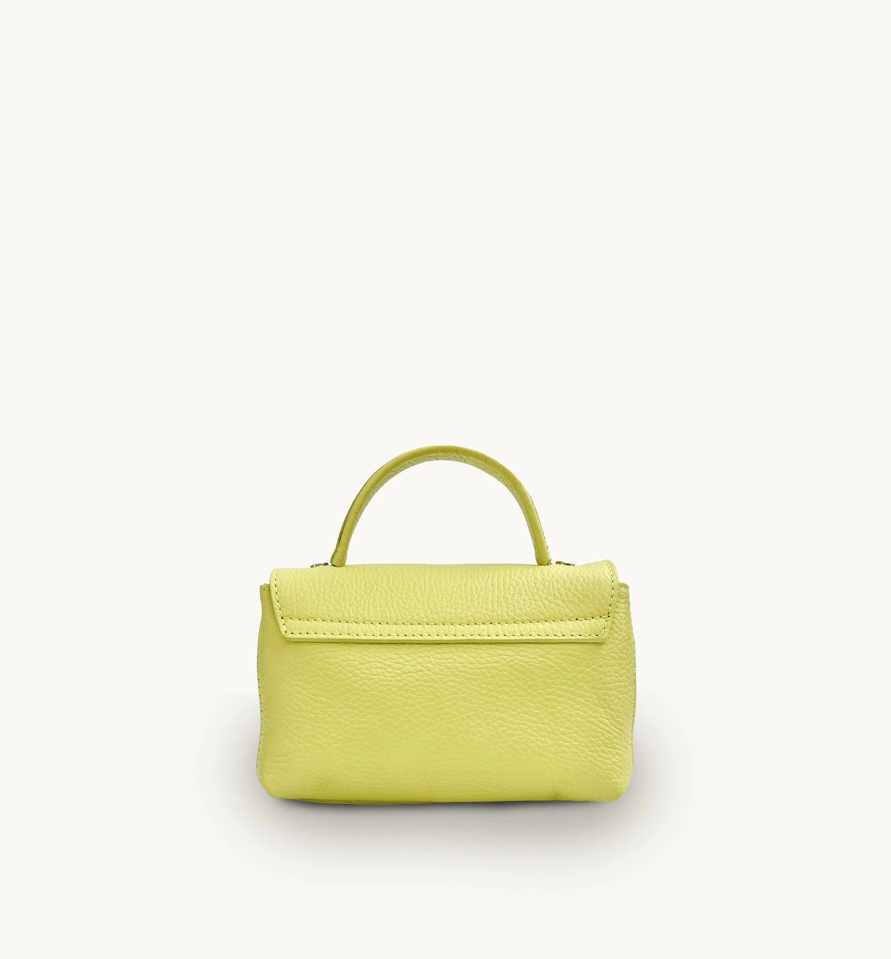 The Rachel Lemon Leather Bag