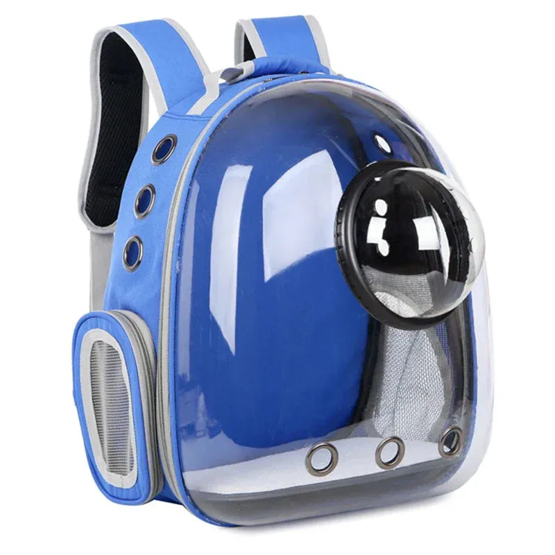 Transparent Bubble Cat Backpack - Portable Breathable Pet Travel Carrier