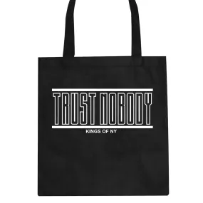 Trust Nobody Tote Bag