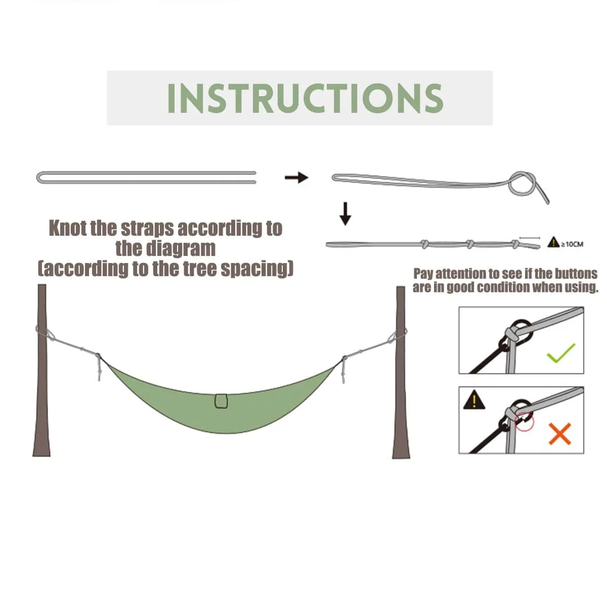 TWO-PERSON CAMPING HAMMOCK