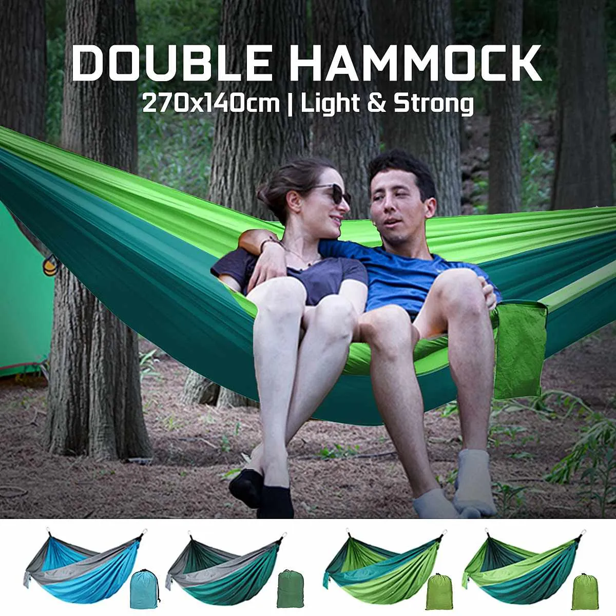 TWO-PERSON CAMPING HAMMOCK