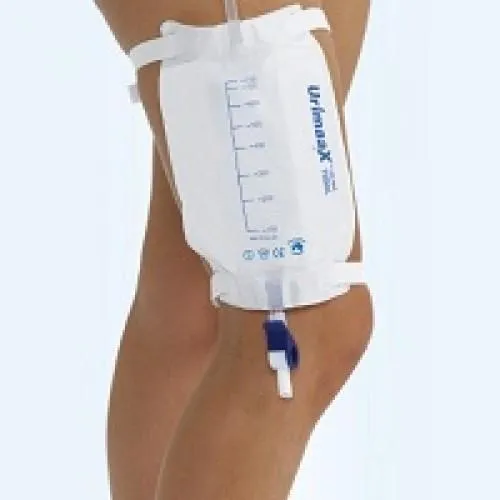 Urine Drainage Leg Bag 500ml, 30cm Inlet - Each