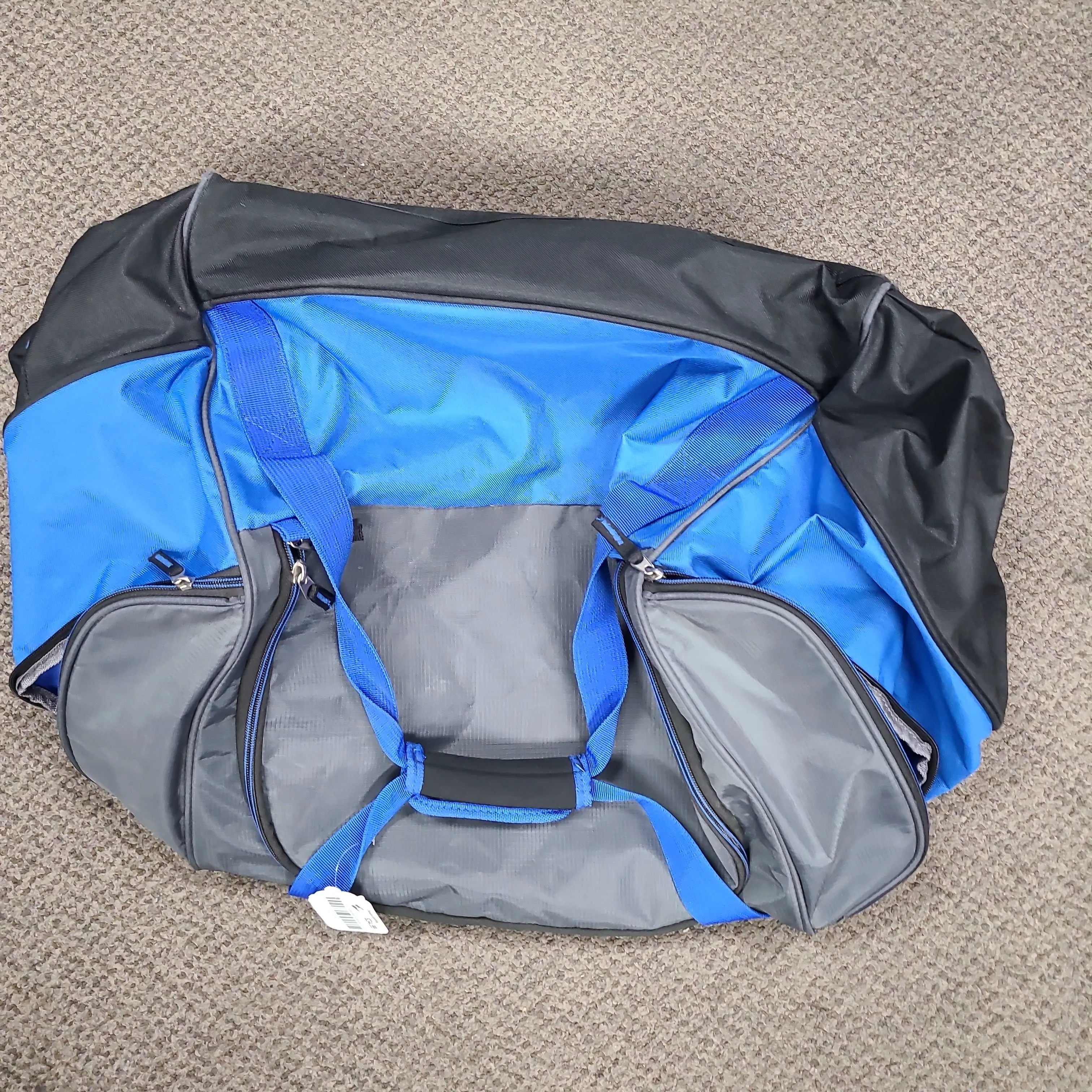 Used Skyline Blue Duffle Bag 25"