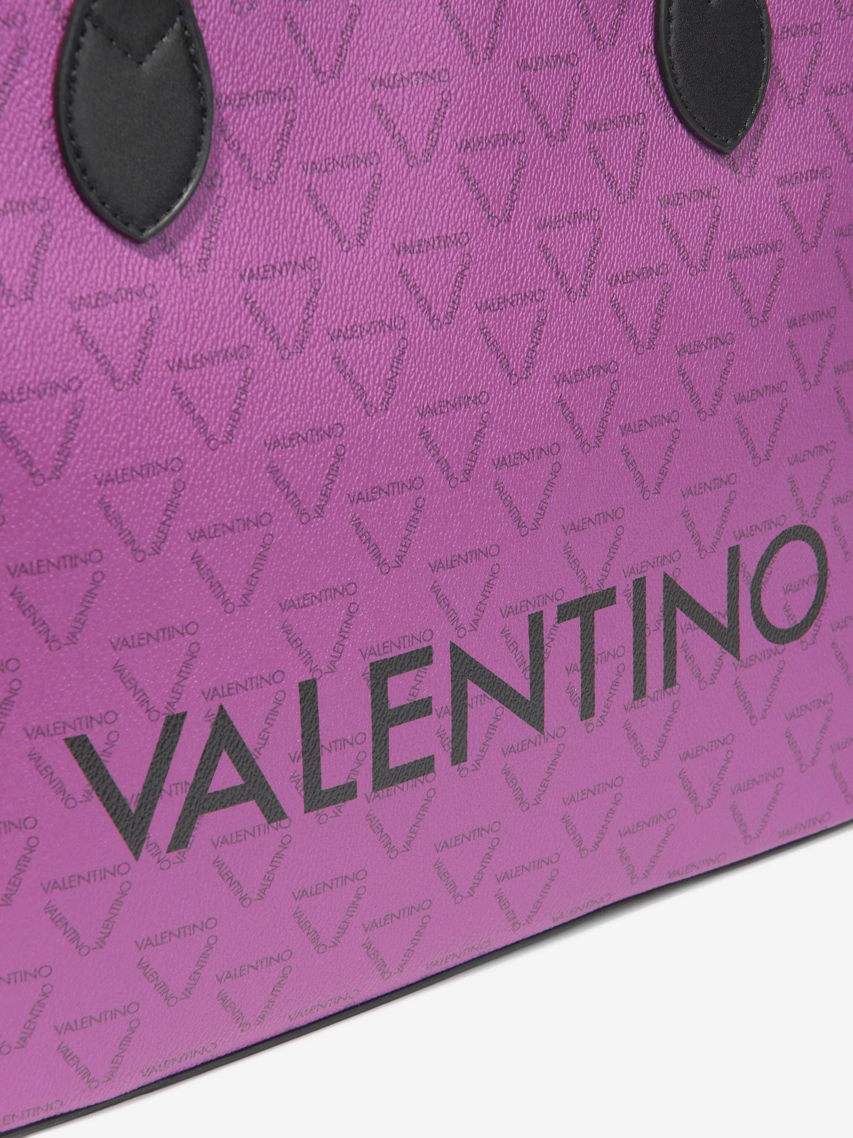 Valentino Girls Liuto Tote Bag in Purple