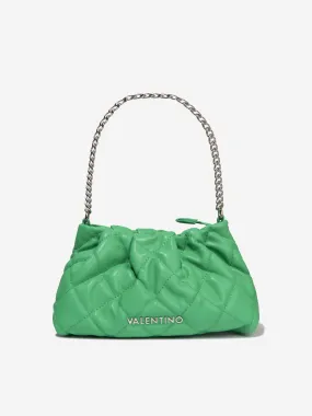 Valentino Girls Recycled Ocarina Pochette Bag in Green