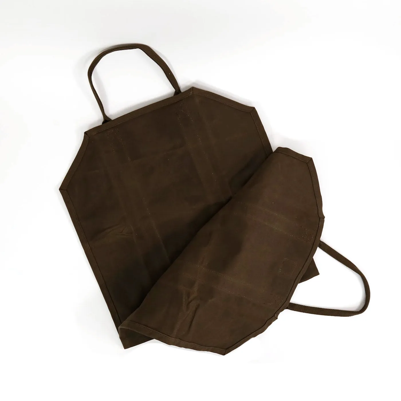 Wax Canvas Log Carrier Bag