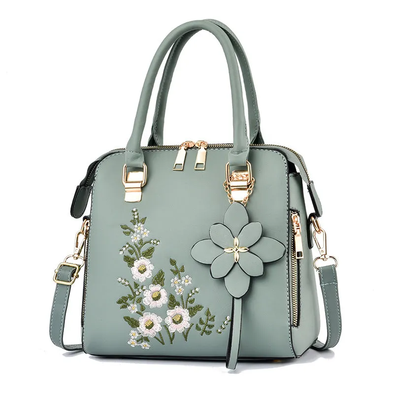 Women's bag fashion trend version printed decoration women's shoulder handbag