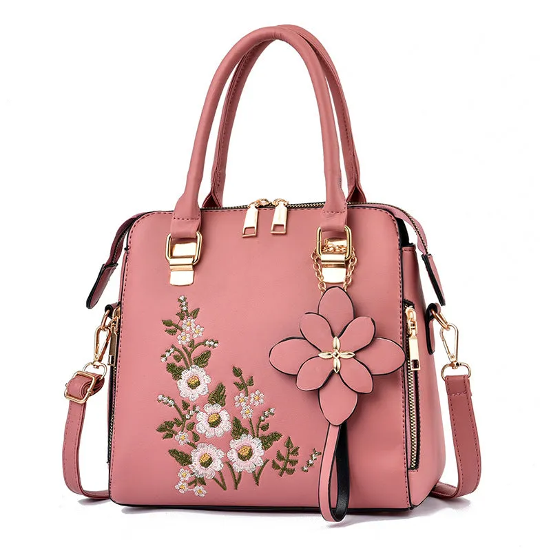 Women's bag fashion trend version printed decoration women's shoulder handbag