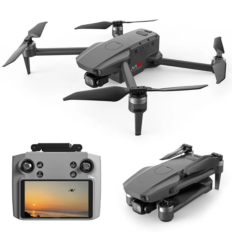 XMR/C M11 Turbo 3-axis Gimbal 4K Drone 6KM FPV GPS Obstacle Avoidance Quadcopter Upgraded Remote Control with Touch Screen