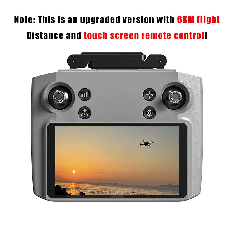 XMR/C M11 Turbo 3-axis Gimbal 4K Drone 6KM FPV GPS Obstacle Avoidance Quadcopter Upgraded Remote Control with Touch Screen