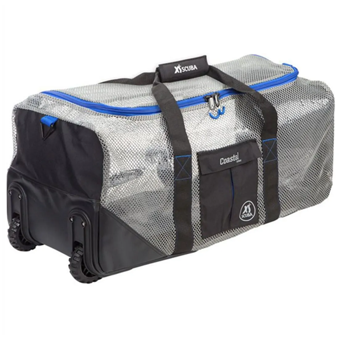 XS Scuba Coastal Roller Wheeled Mesh Duffel Bag