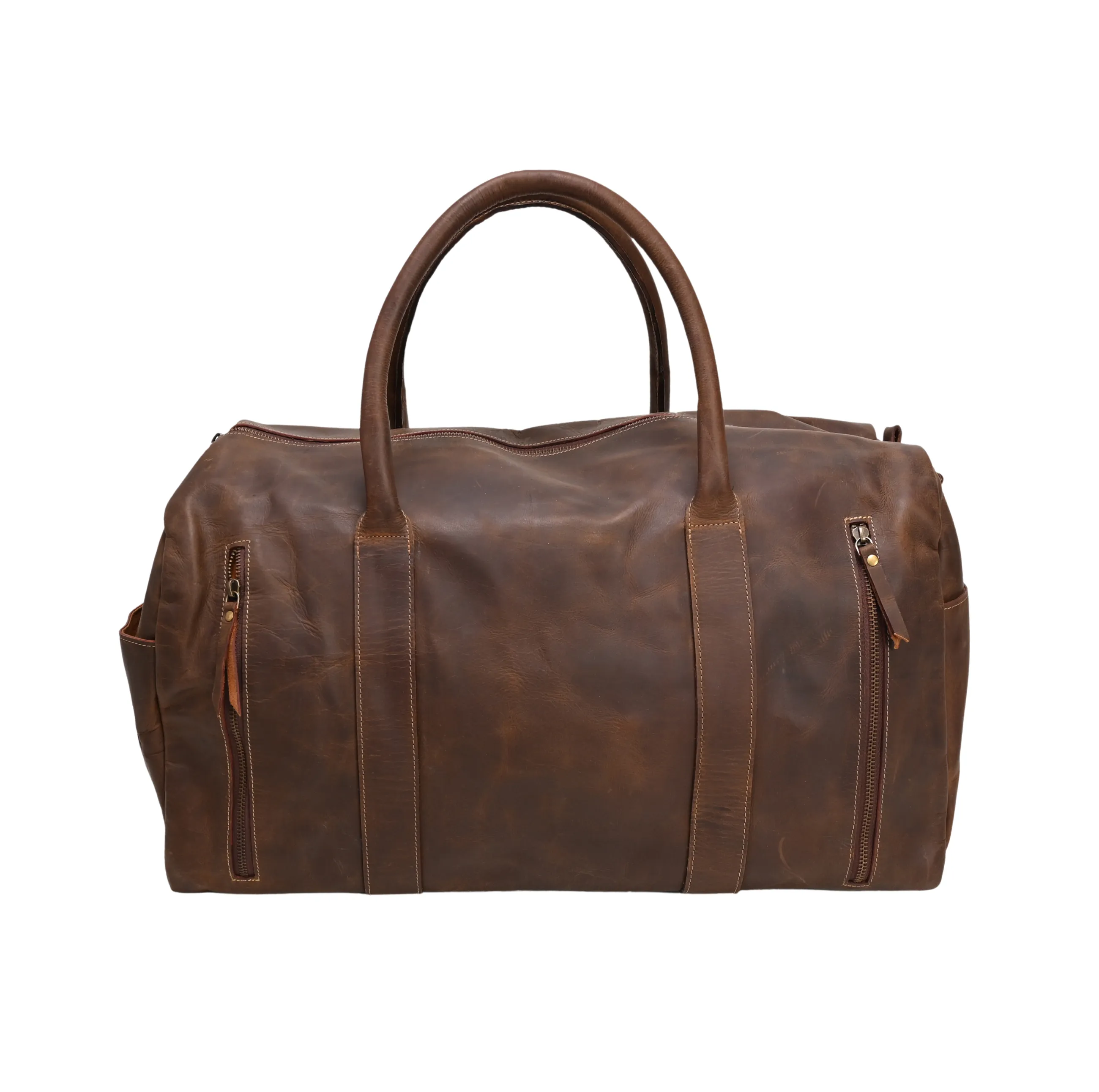 Zoe Leather Duffle Bag